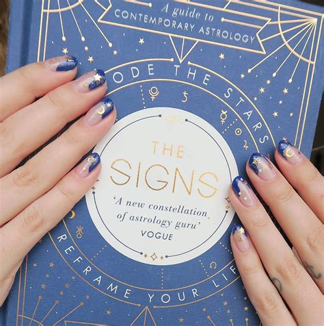 Updated 45 Detailed Astrology Nails Designs October 2020