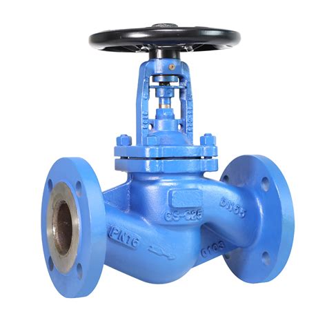 Ductile Ironcast Steel Pn16 Steam Bellow Seal Globe Valve China