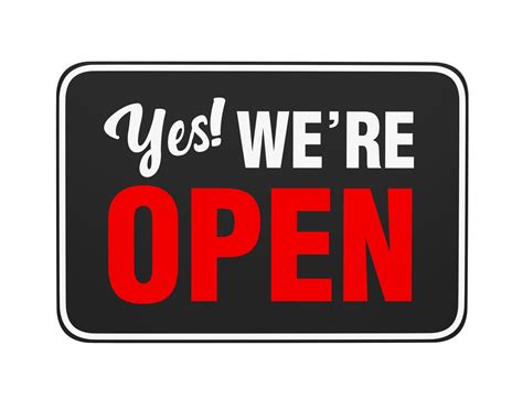 Drawing Of We Are Open Sign Clip Art Vector Images Cl