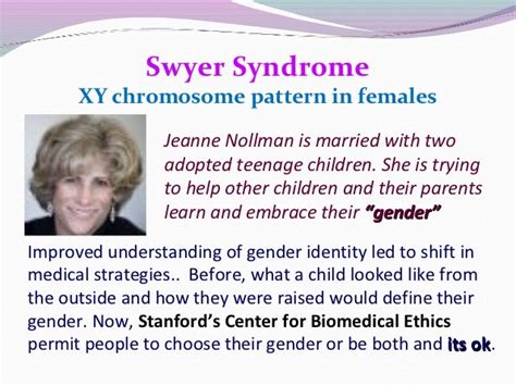 women with swyer syndrome