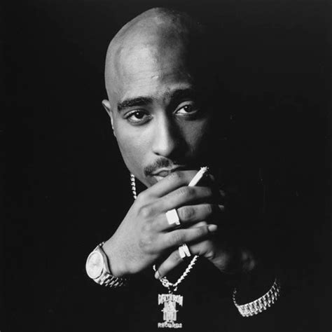 2 Pac Tupac Shakur Black And White Music Cover Album Canvas Etsy