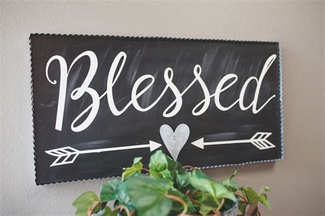 Gallery Blessed Word Sign | RTCG