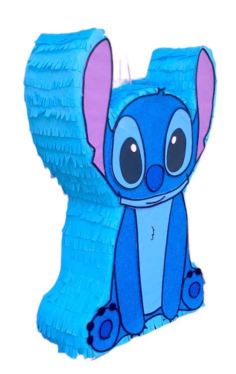 Party Time Stitch Play Time Full Size Large Cute Piñata Happy Birthday Pinata Party Lilo