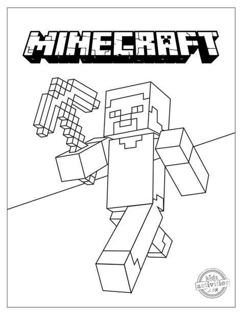 Minecraft Free Coloring Pages To Print
