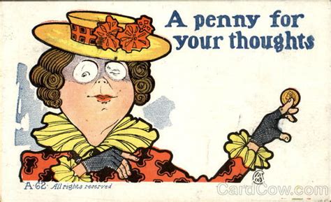 A Penny For Your Thought Women