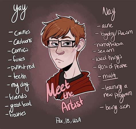 Meet The Artist By Rad Pax On Deviantart