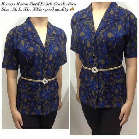 10 baju adat indonesia paling populer hingga ke luar. Model Baju Kerja Endek Bali Wanita - Seputar Model