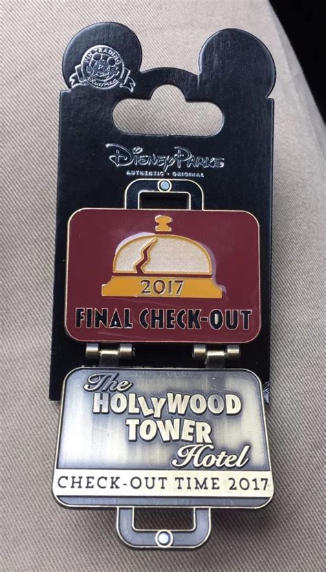 Surprise Final Check Out Tower Of Terror Pins Disney