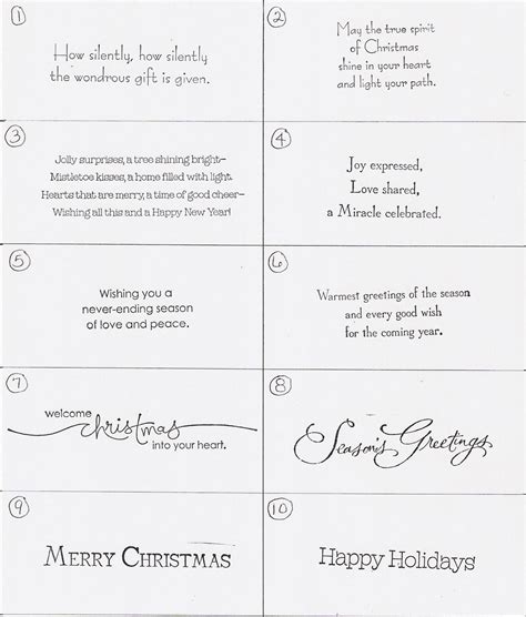 That's why we've assembled a list of 50 sample holiday card messages that you can use in this year's holiday cards. Custom Clothes: Christmas Card Greetings Sayings