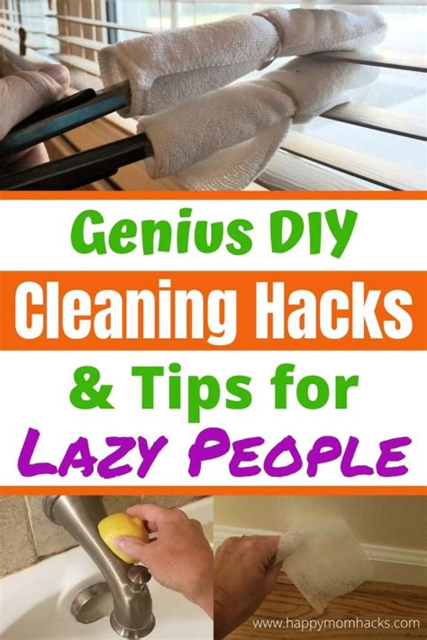Genius Diy Cleaning Hacks For Lazy People Happy Mom Hacks