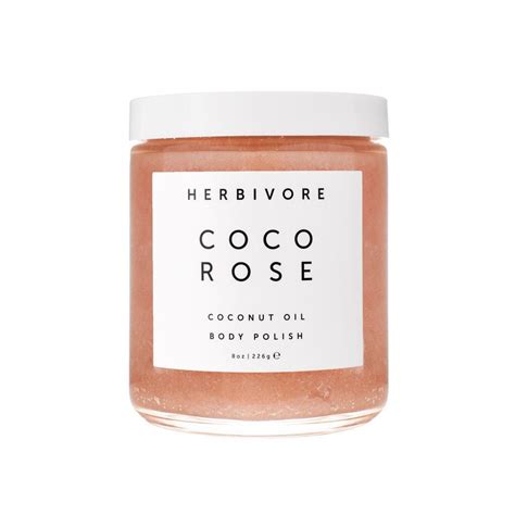 Herbivore Botanicals Coco Rose Coconut Oil Body Polish Credo