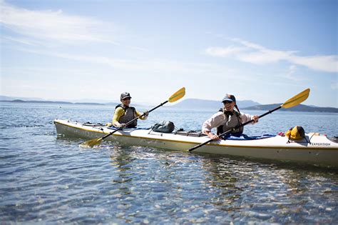 Women Kayaking Tour San Juan Islands Outdoor Odysseys Kayak Tours
