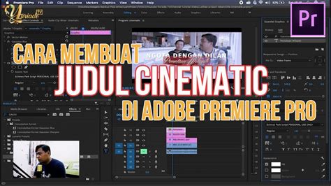 Adding adobe premiere video effects can set your project apart from the rest. Cara Membuat Efek Judul Cinematic - Adobe Premiere Pro ...