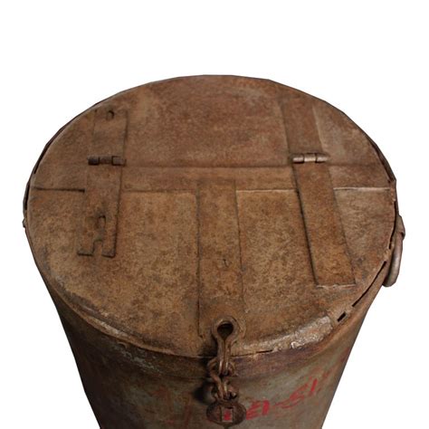 Iron Grain Container At 1stdibs