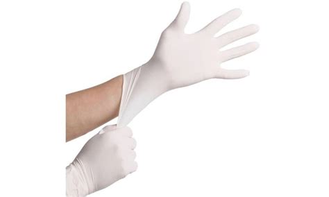 White Medical And Surgical Latex Gloves Rs 5 Piece Happy Flicks Llp