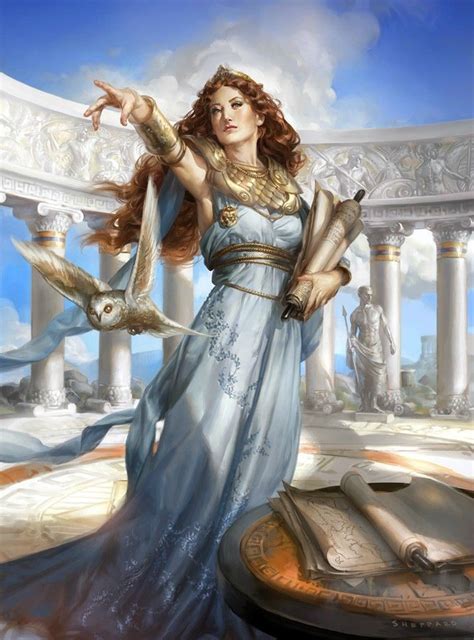 Goddess Of Wisdom Athena Athena Goddess Greek Gods And Goddesses Goddess Art
