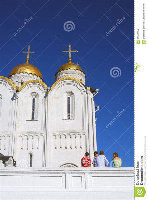 Assumption Cathedral In Vladimir Russia Editorial Stock Image Image