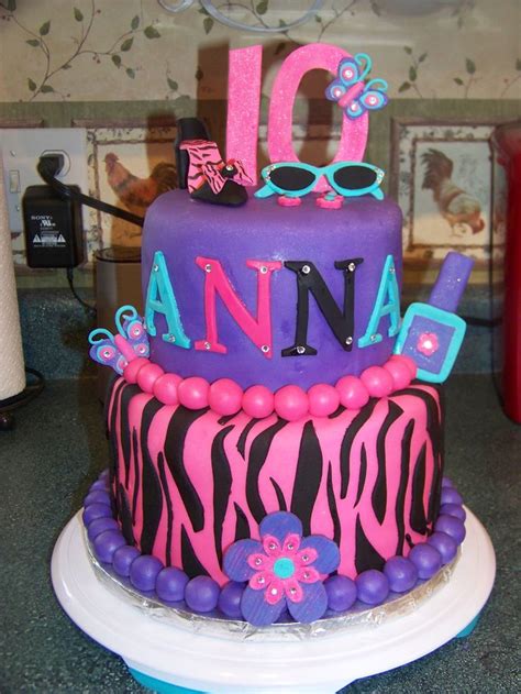 She expects the best from you. Glitzy Girl Birthday Cake | For the Kids | Pinterest ...