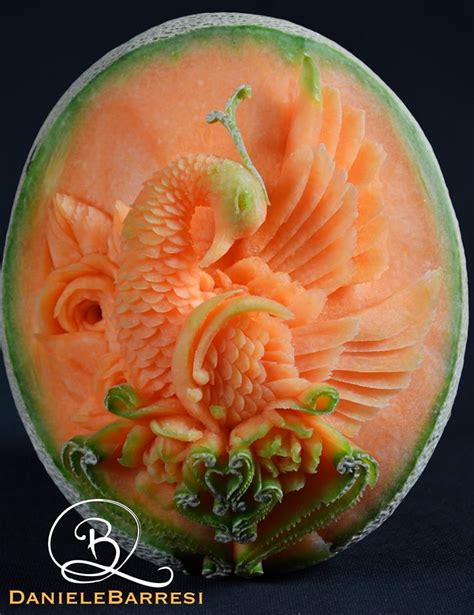 15 Unbelievably Edible Vegetable And Fruit Carvings By Daniele Barresi