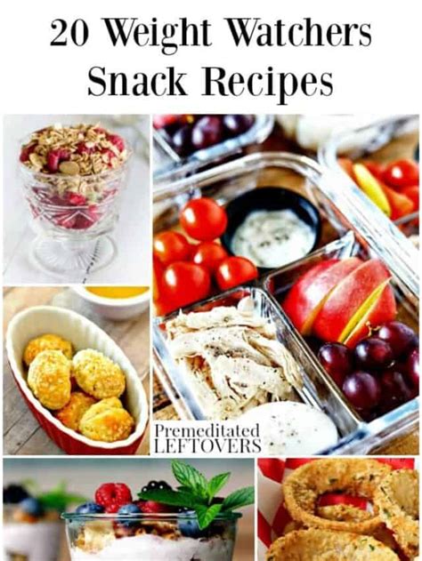 20 Satisfying Weight Watchers Snack Recipes Story Premeditated Leftovers™