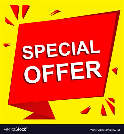 Sale Poster With Special Offer Text Royalty Free Vector