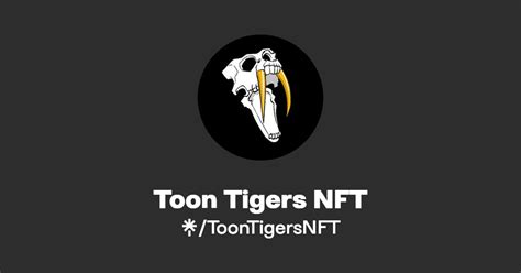 Toon Tigers NFT Twitter Instagram TikTok Linktree