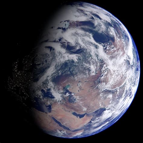 Earth Another Earth Using Suomi Npp True Color Imagery In Flickr
