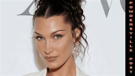 Supermodel Bella Hadid Regrets Undergoing Cosmetic Surgery When She Was