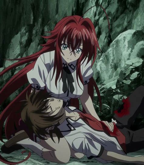 Highschool Dxd Rias Gremory And Issei Hyoudou Anime 1112939 On