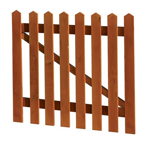 Rowlinson Picket Fence Gate 3ft X 3ft One Garden
