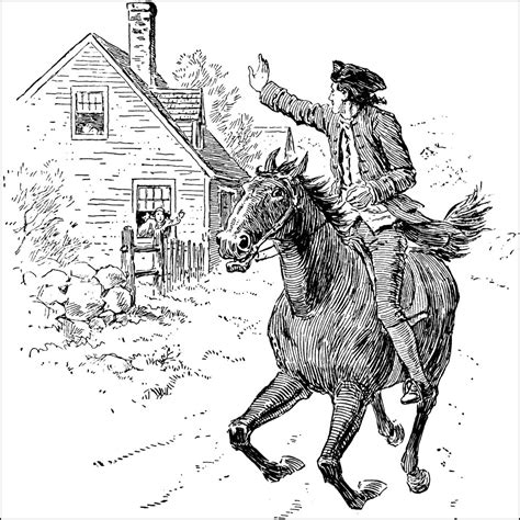 Paul Revere Drawing At Explore Collection Of Paul