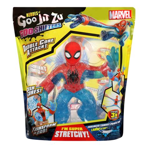 Heroes Of Goo Jit Zu Marvel Goo Shifters Enhanced Combat Power Spider