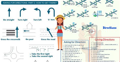 Asking For And Giving Directions In English Eslbuzz Learning English