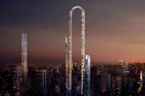 The Big Bend The Worlds Longest Skyscraper Proposed For
