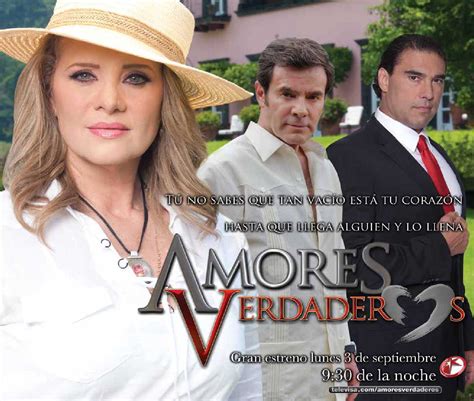 Promos de la telenovela Amores verdaderos gran estreno este lunes Noticias de Espectáculos