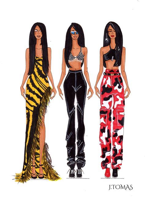 Arte Fashion Couture Fashion Hip Hop Outfits Edgy Outfits Unif Clothing Aaliyah Style