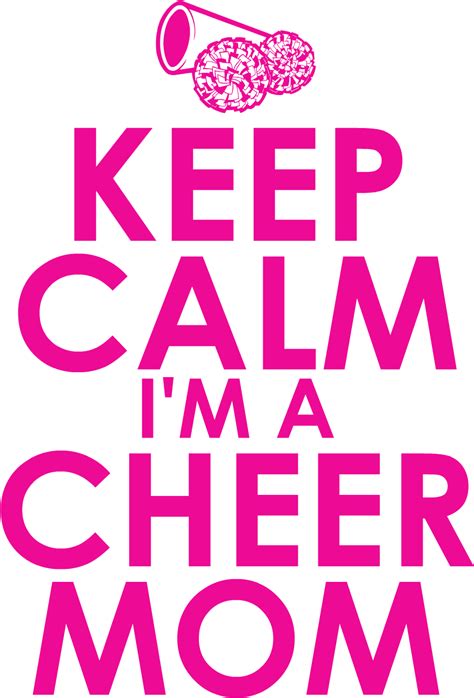 Download Cheer Mom Png Graphic Royalty Free Library Keep Calm And