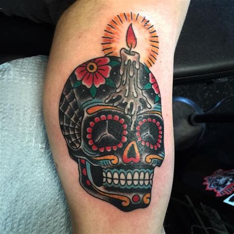 105 Best Sugar Skull Tattoo Designs And Meaning