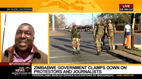 Zimbabwe Under Fire Over Clamp Down On Journalists Protesters Youtube