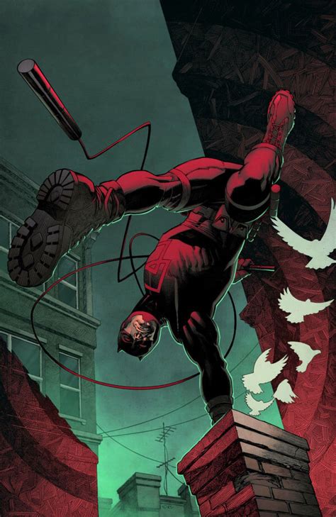 Daredevil Cover Coloured By Spidermanfan2099 On Deviantart Daredevil