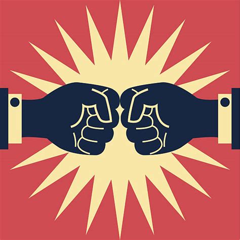 Men Fist Fighting Illustrations Royalty Free Vector Graphics And Clip