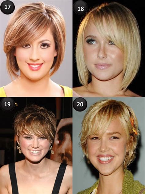 Short Hairstyles With Bangs Circletrest