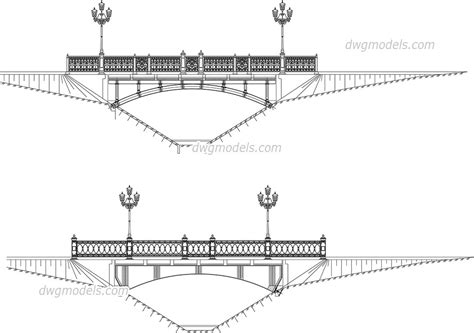 Bridge Elevation And Cross Section Details Free Autoc Vrogue Co