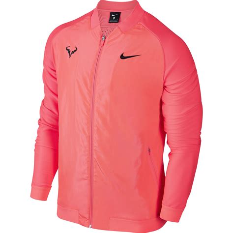 Nike Mens Rafa Tennis Jacket - Red - Tennisnuts.com