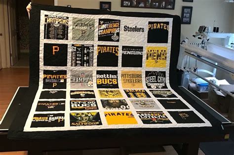 Custom T Shirt Quilt With Sashing And Bordering Etsy Canada