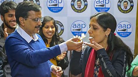 Maybe you would like to learn more about one of these? Wife of Kejriwal Sunita Kejriwal thanks Delhiites for the ...