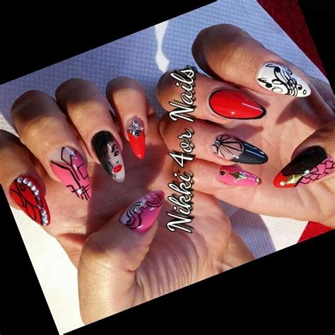 Nikki Nails Beauty Finger Nails Ongles Beauty Illustration Nail