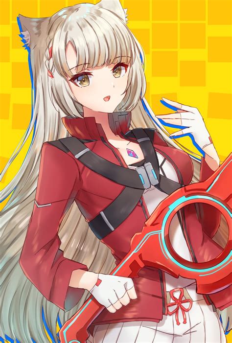 Swordfighter Mio by @_EdamameOka_  r/Xenoblade_Chronicles