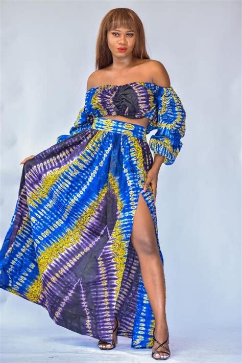Adire African Batik Alice Top And Skirt Kipfashion African Fashion Dresses Fashion Dresses