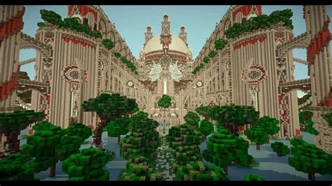 Minecraft Cinematic Cathedral Of Artium Youtube